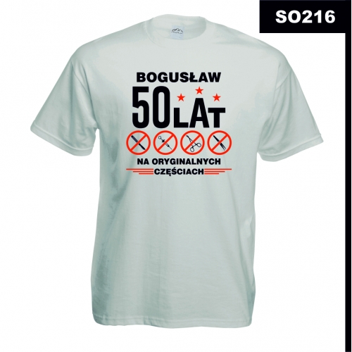 Na oryginalnych częściach SO216